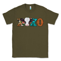 Army Green xoxo valentines day baby cow Classic Tee - Jasminsmagicworld