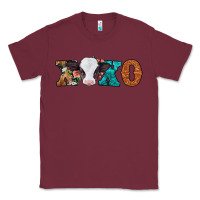 Burgundy xoxo valentines day baby cow Classic Tee - Jasminsmagicworld