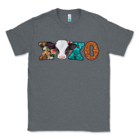 Charcoal Heather xoxo valentines day baby cow Classic Tee - Jasminsmagicworld
