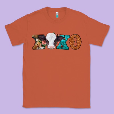 Xoxo Valentines Day Baby Cow Classic Tee Designed By Jasminsmagicworld