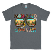 Charcoal Heather Mom Bad Summer Classic Tee - CowhideDigitalArt