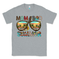 Heather Grey Mom Bad Summer Classic Tee - CowhideDigitalArt