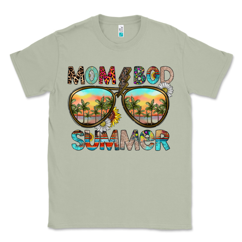Mom Bad Summer Classic Tee by CowhideDigitalArt | Teevron