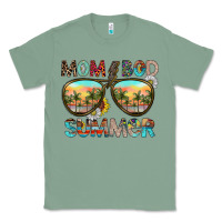 Sage Mom Bad Summer Classic Tee - CowhideDigitalArt