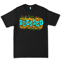 Black western blessed Premium Tee - Zillion Design Studio