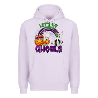Lilac Let's Go Ghouls Premium Hoodie - texasbilliewilder