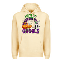 Pina Colada Let's Go Ghouls Premium Hoodie - texasbilliewilder