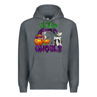 Rock Let's Go Ghouls Premium Hoodie - texasbilliewilder