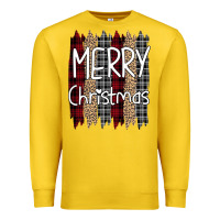 Lemon Merry Christmas Leopard Premium Sweatshirt - Bettercallsaul