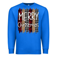 True Royal Merry Christmas Leopard Premium Sweatshirt - Bettercallsaul