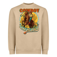 Mushroom cowboy take me away Heavyweight Sweatshirt - NancyCooperArtShop