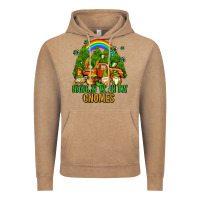 Vintage Coffee hangin with my gnomes with rainbow Vintage Hoodie - AdoDesignShop