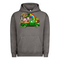 Pigment Tornado St. Patrick's Day farm animals Urban Hoodie - CowGirlArtShop
