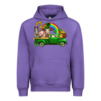 Tulip St. Patrick's Day farm animals Urban Hoodie - CowGirlArtShop