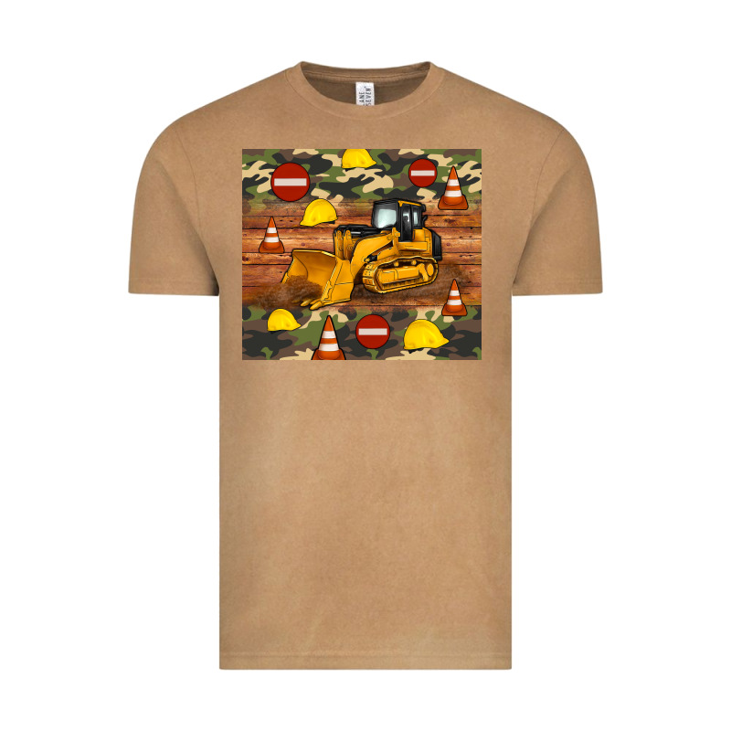 Bulldozer Camouflage Tumbler Vintage Tee by Artiststas | Teevron