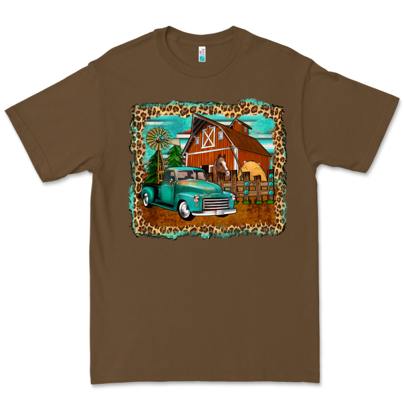 Rustic Country Barn Premium Tee by Zillion Design Studio | Teevron