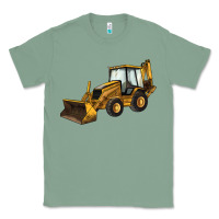Sage Backhoe Loader Truck Classic Tee - LillyAllenDesigns
