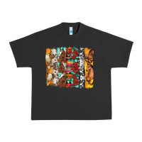 Pigment Black western horses roses and bullskulls wıth cowhide amd serape brushstro Urban Heavy Tee - Artiststas