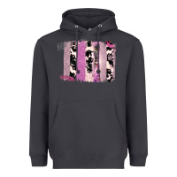 Smoke Purple Glitter Cowhide Pattern Brushstrokes Heavyweight Hoodie - Bettercallsaul