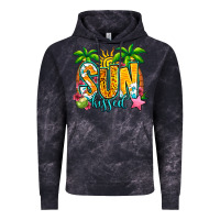 Cloud Black sun kissed summer Vintage Hoodie - Jasminsmagicworld