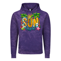 Cloud Purple sun kissed summer Vintage Hoodie - Jasminsmagicworld