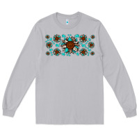Moon Dust cowhide leopard sunflower gemstone Long Sleeve Tee - JahusDesignShop