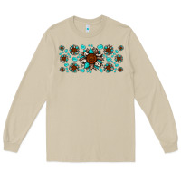 Mushroom cowhide leopard sunflower gemstone Long Sleeve Tee - JahusDesignShop