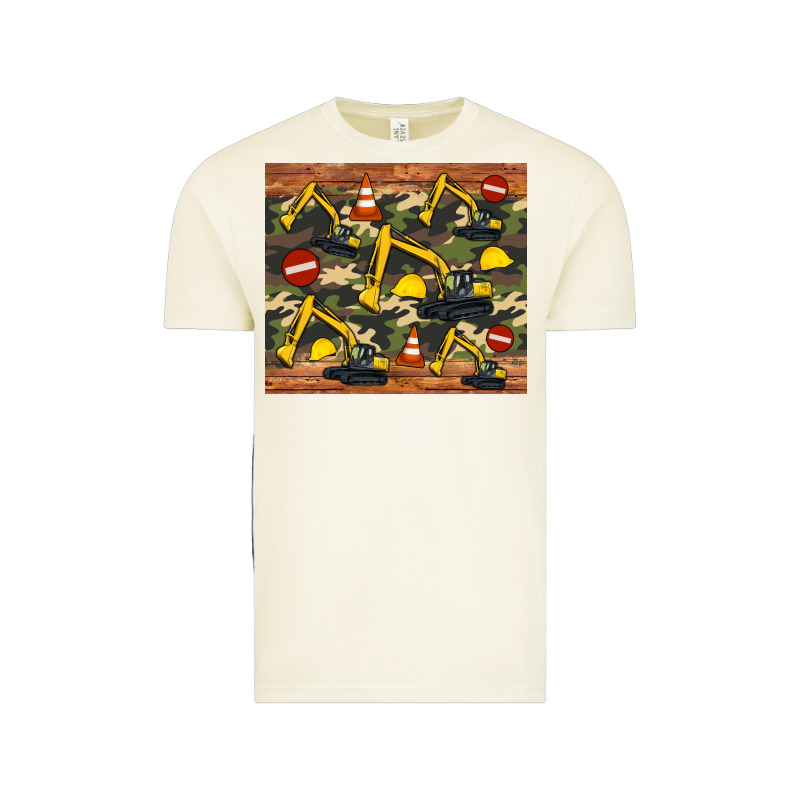 Excavator Camouflage Vintage Tee by Artiststas | Teevron