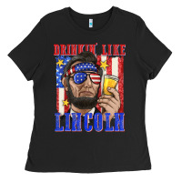 Drinking Like Lincoln Ladies Tee | Teevron
