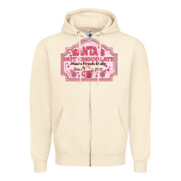 Sandshell santas hot chocolate Zipper Hoodie - MaliasSmallBusiness