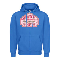 True Royal santas hot chocolate Zipper Hoodie - MaliasSmallBusiness