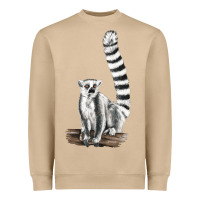 Ringtail Cat Heavyweight Sweatshirt | Teevron