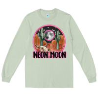 Matcha neon moon Long Sleeve Tee - MaliasSmallBusiness