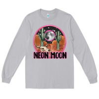 Moon Dust neon moon Long Sleeve Tee - MaliasSmallBusiness