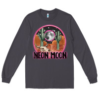 Smoke neon moon Long Sleeve Tee - MaliasSmallBusiness
