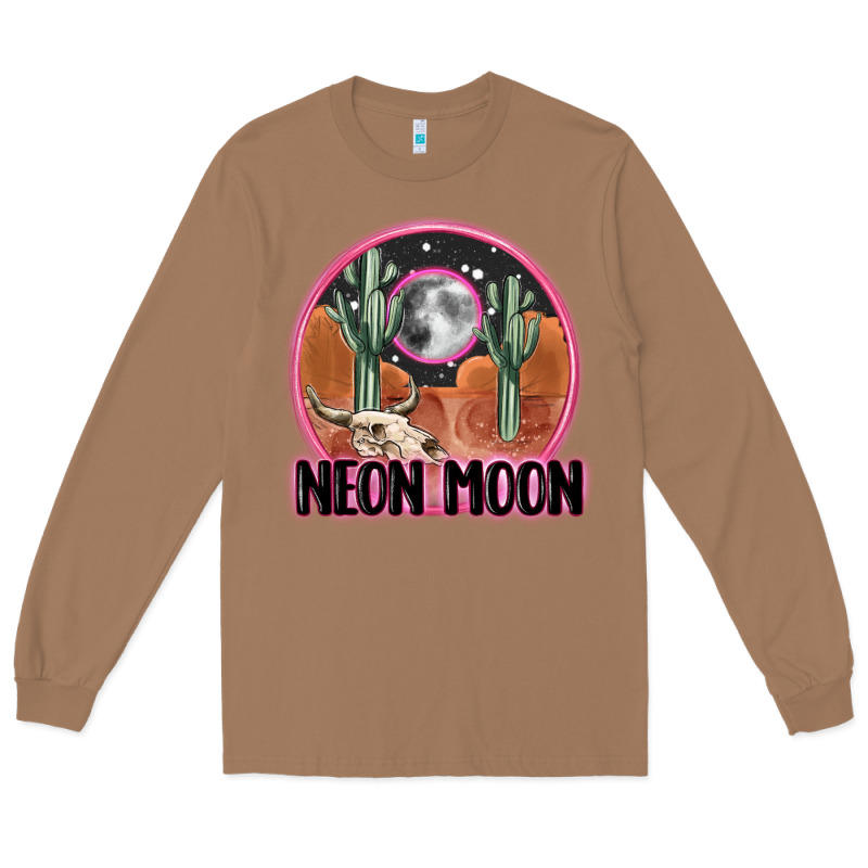 Neon Moon Long Sleeve Tee by MaliasSmallBusiness | Teevron