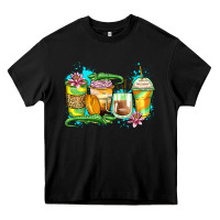 Black alligator coffee cups Heavy Core Tee - Zillion Design Studio