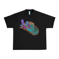 Black cowboy hat Urban Heavy Tee - AdoDesignShop