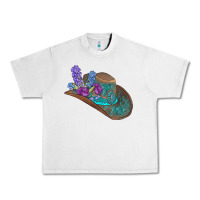 Lunar Rock cowboy hat Urban Heavy Tee - AdoDesignShop