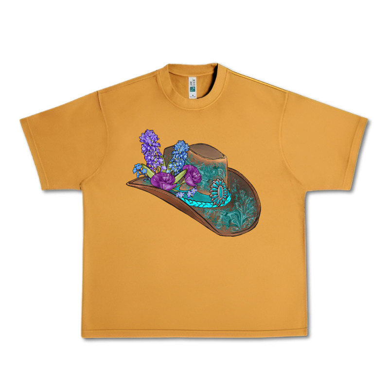 Cowboy Hat Urban Heavy Tee by AdoDesignShop | Teevron