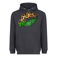 Smoke St. Patricks Day Leopard Lips Heavyweight Hoodie - Bettercallsaul