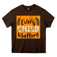 Chocolate Brown preview every child matters Heavy Core Tee - BarkalooDesign
