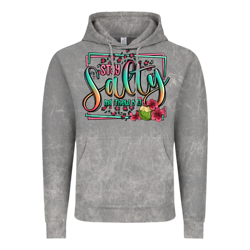 Stay Salty Matthew 5 13 Summer Vintage Hoodie by Jasminsmagicworld | Teevron
