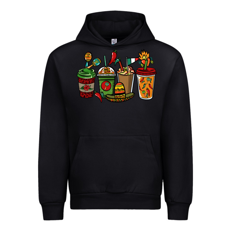 Mexican Coffee Cups Mexico Urban Hoodie by HowdyJamesFarm | Teevron