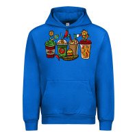 Cobalt Mexican coffee cups Mexico Urban Hoodie - HowdyJamesFarm