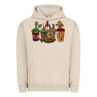 Pigment French Oak Mexican coffee cups Mexico Urban Hoodie - HowdyJamesFarm