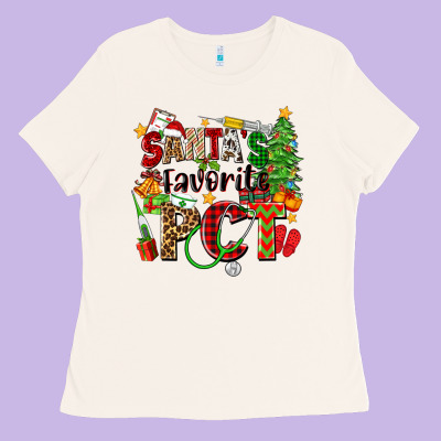 Santa's Favorite Pct Ladies Tee Designed By Zillion Design Studio