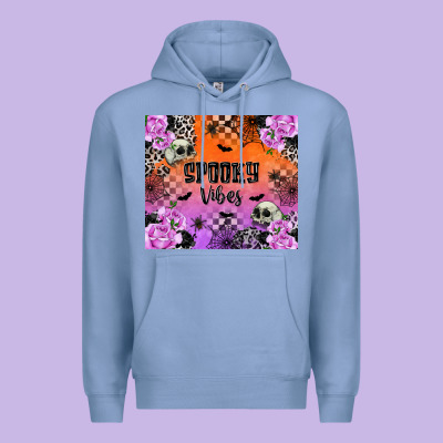 Spooky Vibes Premium Hoodie Designed By Texasbilliewilder