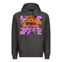 Smoke Spooky Vibes Premium Hoodie - texasbilliewilder