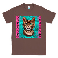 Chestnut Western Bengal Cat Classic Tee - LillyAllenDesigns